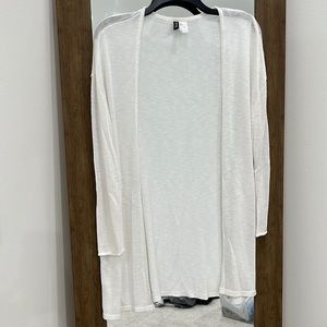 Lightweight white cardigan